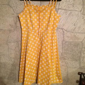 Fit & Flare Dress hand made  fits size large